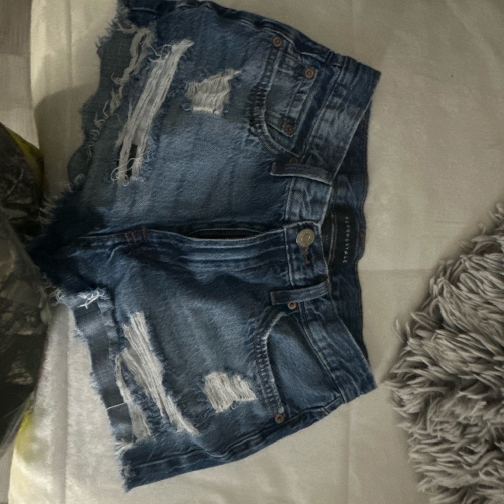Aeropostale Blue Jean Shorts